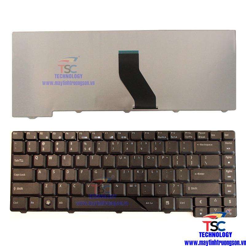 Bàn phím laptop acer aspire 4710 4710g 4710z 4710zg 4715 4715z màu đen hàng nhập khẩu