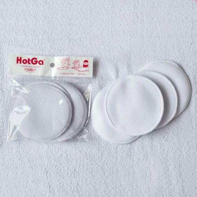 COMBO 3 Gói miếng lót thấm sữa giặt được Hotga 1 gói 4 miếng