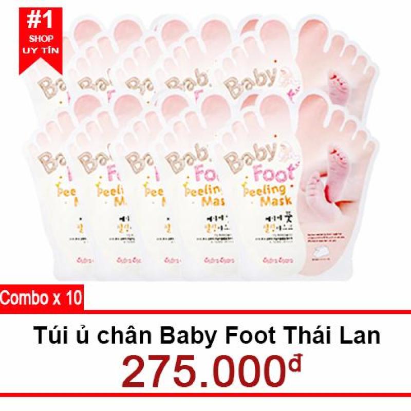 Túi ủ chân Baby Foot thái lan x 10 cao cấp