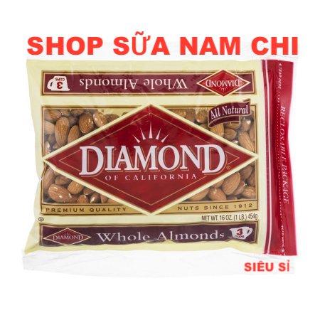 Hạnh nhân Diamond Of California Rang Bơ 500g Nhập Khẩu Mỹ