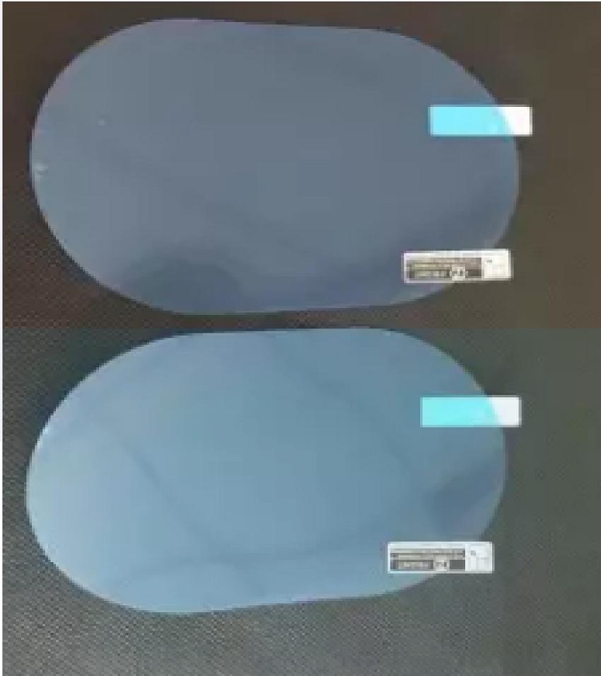 Com 4 Miếng dán NANO film chống tụ nước mờ GƯƠNG Xe Hơi (ANTI- FOG FILM hình) ( Miếng Dài ) kích thước 150x100 Bộ gồm 4 miếng dán_sanghongmobile