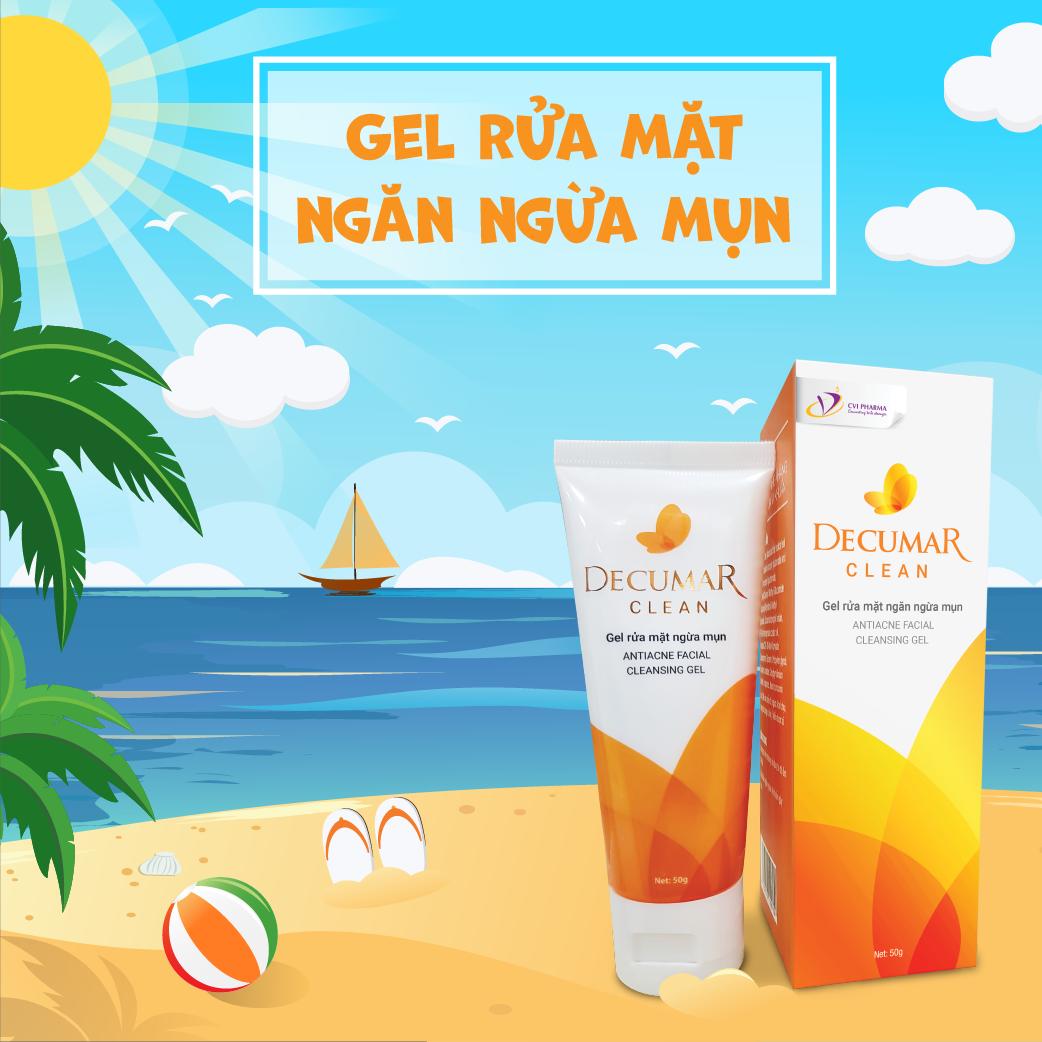 Bộ đôi Decumar Clean 50g - Decumar 20g nhập khẩu