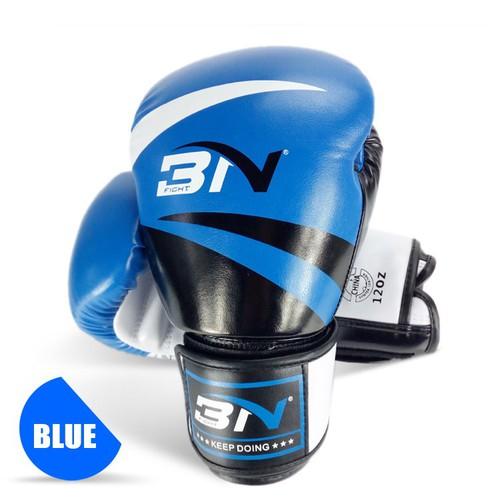 [HCM]Găng tay đấm boxing BN xanh