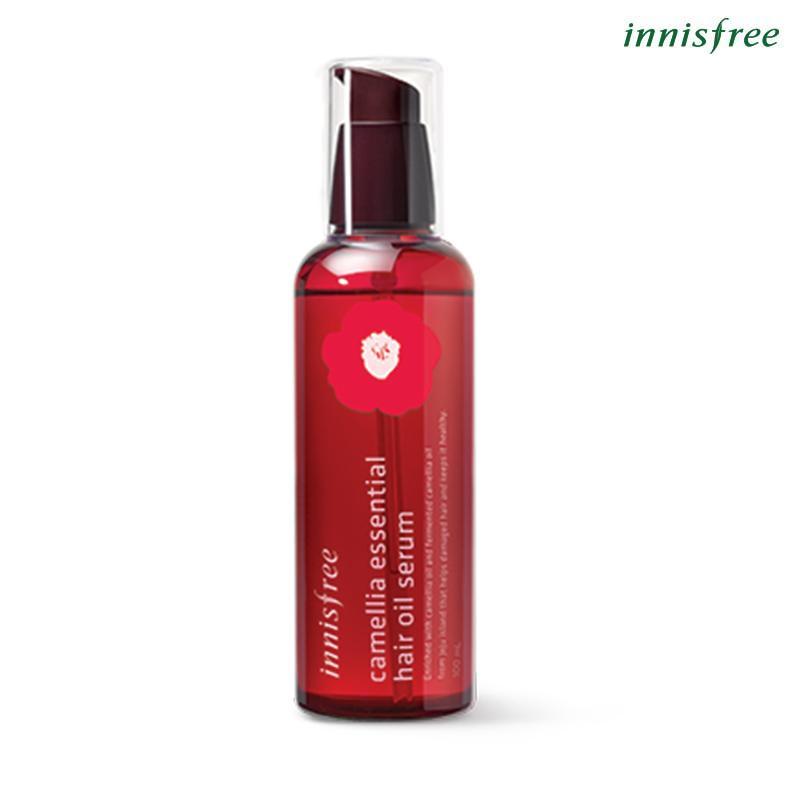 Tinh dầu dưỡng tóc chiết xuất từ hoa trà Innisfree Camellia Essential Hair Oil Serum 100ml nhập khẩu