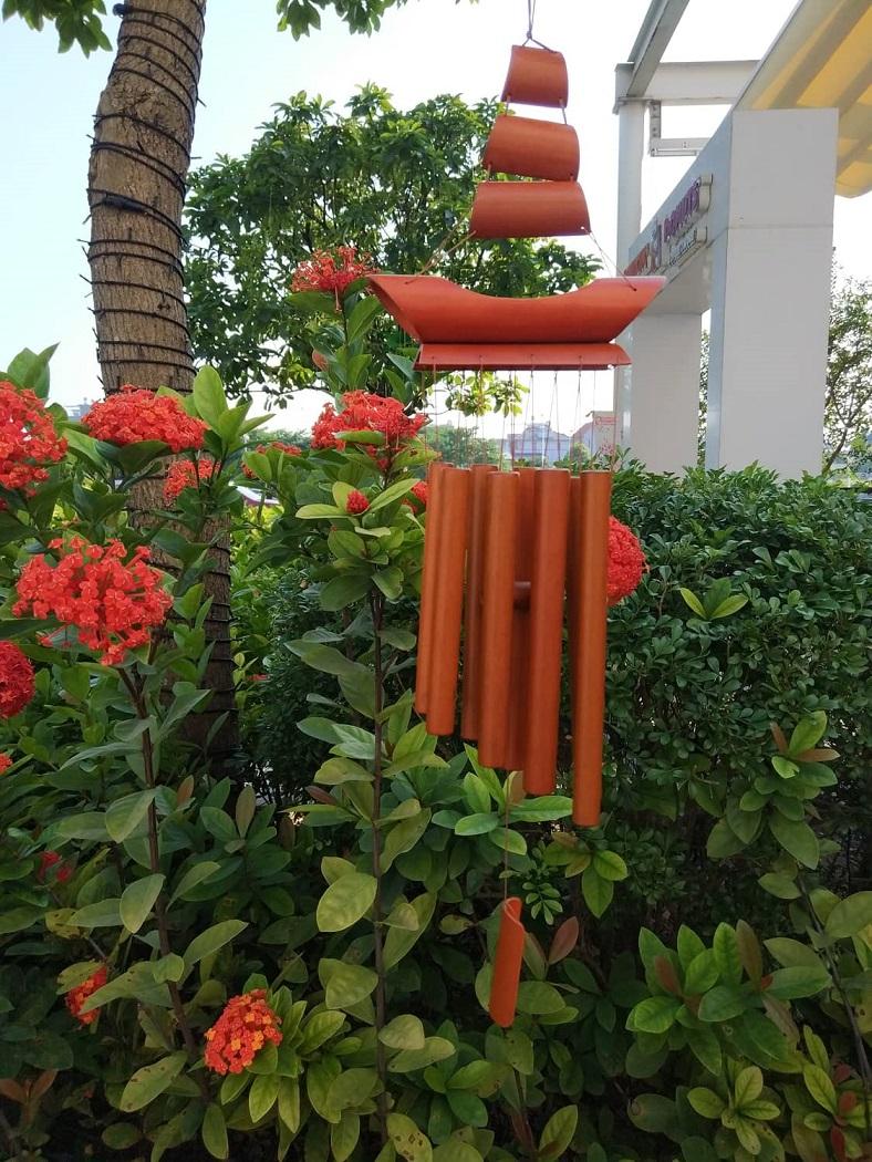 Chuông gió tre gỗ chuông gió phong thủy tre nứa tre trúc đồ thờ cúng phong thủy shop Diệu Tâm