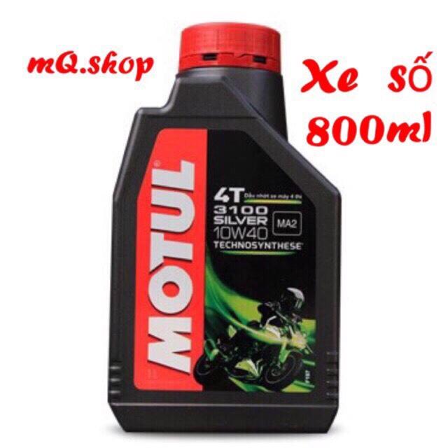 Dầu nhớt xe số motul 3100 silver 10w-40 0.8l
