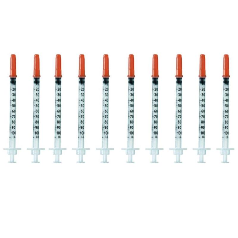 Bơm tiêm insulin tiểu dường 1cc vô trùng Vinahancook (Hộp 100 cây)
