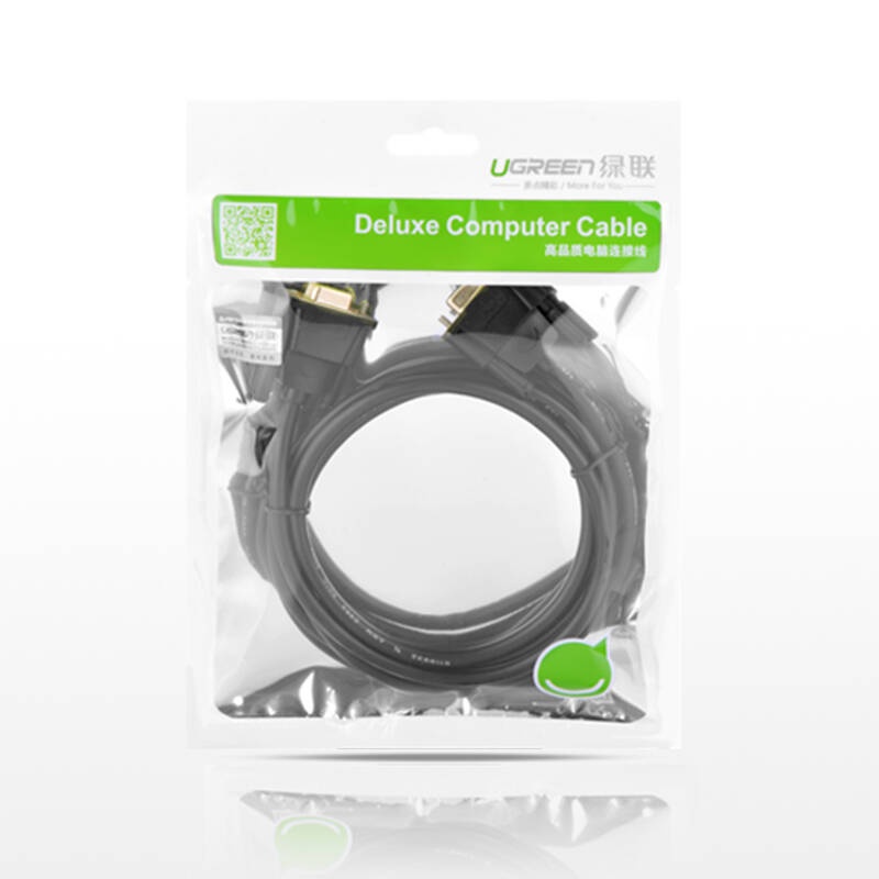 Dây nối dài COM RS-232 đực sang cái UGREEN DB101 Dây nối dài COM RS-232 đực sang cái UGREEN DB101
