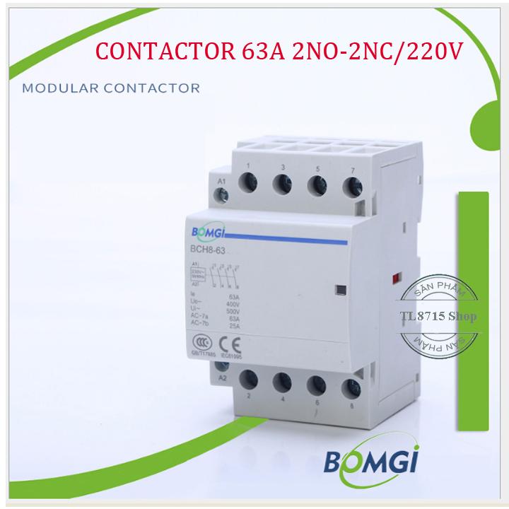 Contactor 63A 2NO-2NC chuyển mạch nhanh làm ATS