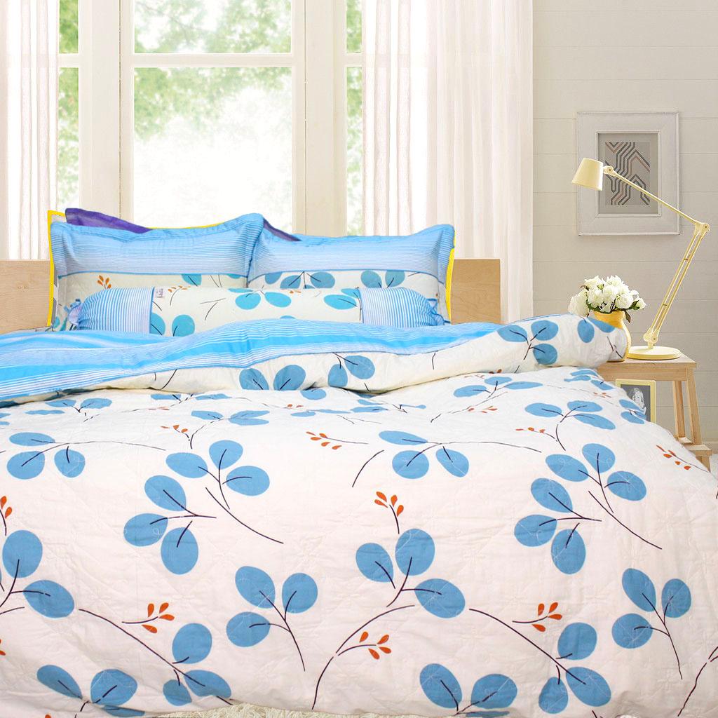 Bộ ga gối cotton Hàn Quốc Julia 221BK