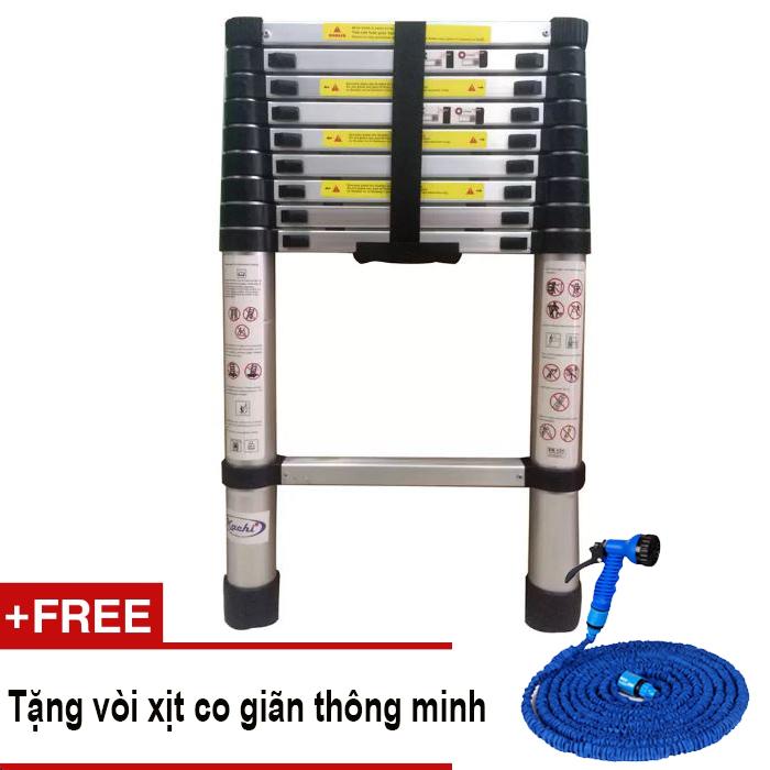 Thang rút Kachi loại 2.9m MK86 + Tặng vòi xịt co giãn thông minh