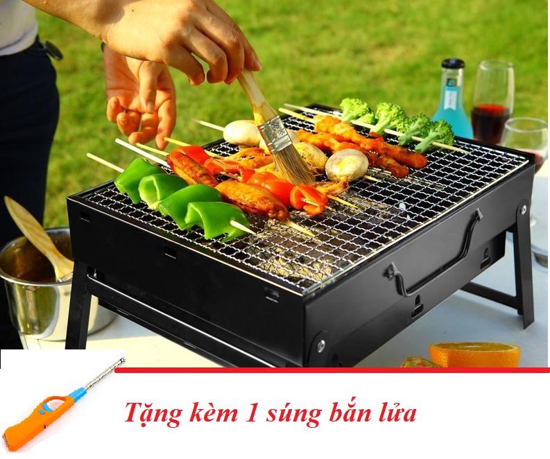 Bếp nướng than hoa tặng kèm sung ban lua