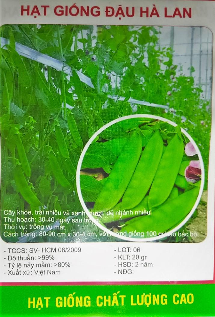 [HCM]Hạt Giống Đậu Hà Lan  -KLT 20 gram .