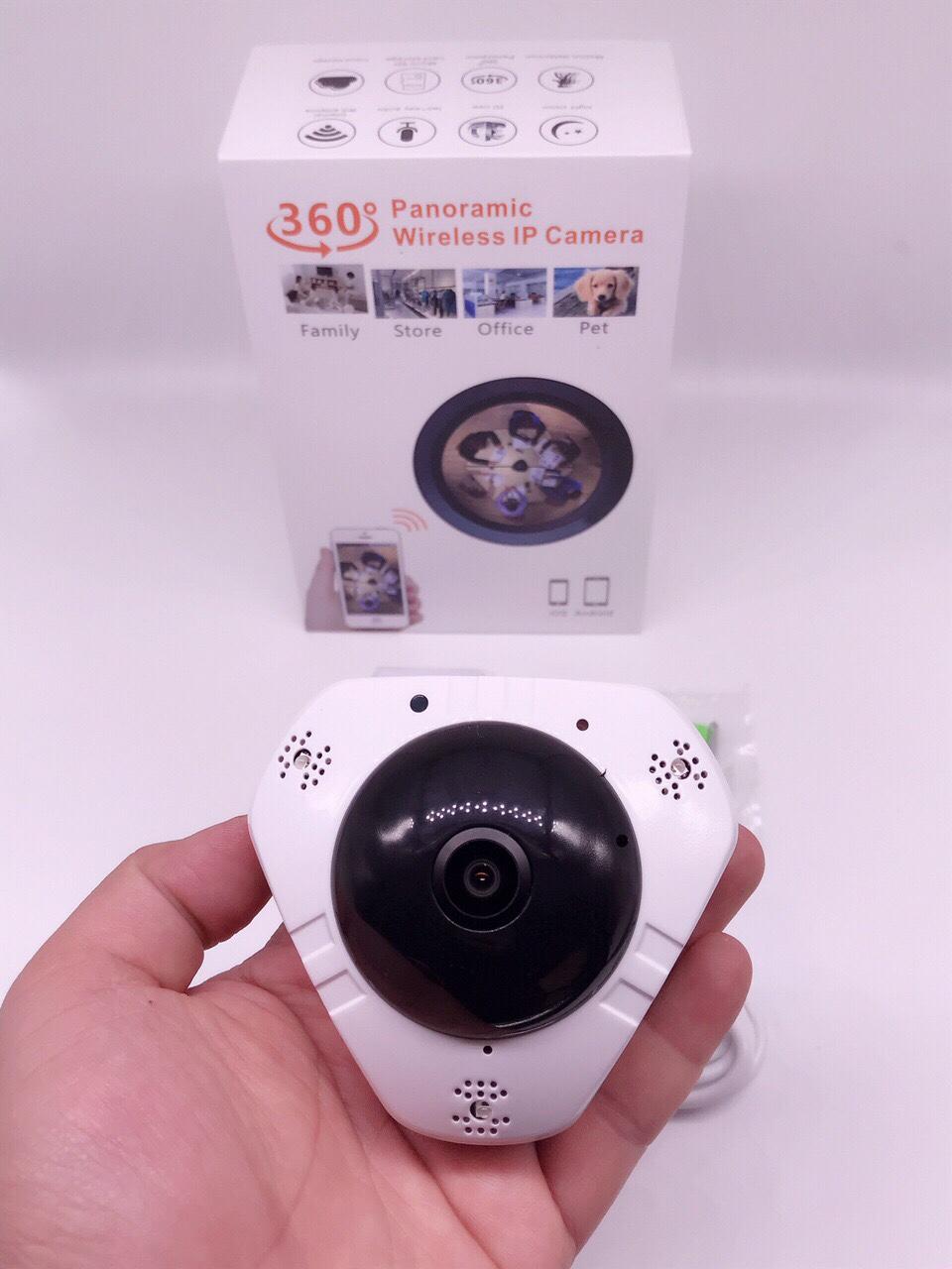 Camera ip vr siêu nhỏ quan sát 360độ bh12t