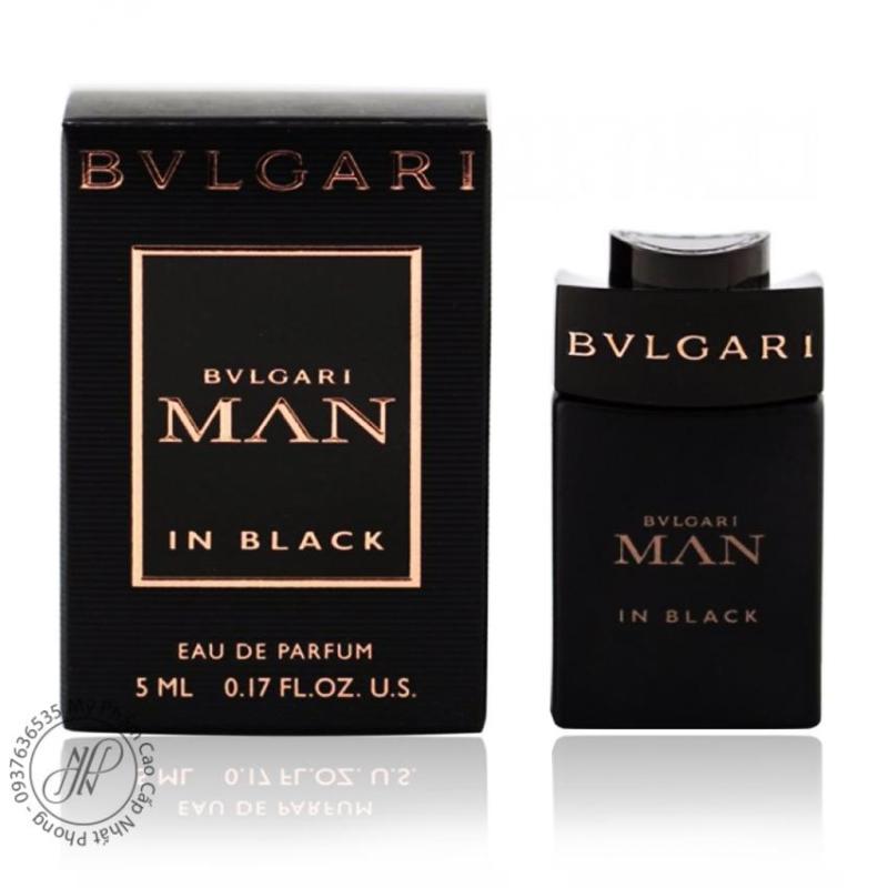 Nước hoa nam Bvl Man in Black EDP 5ml