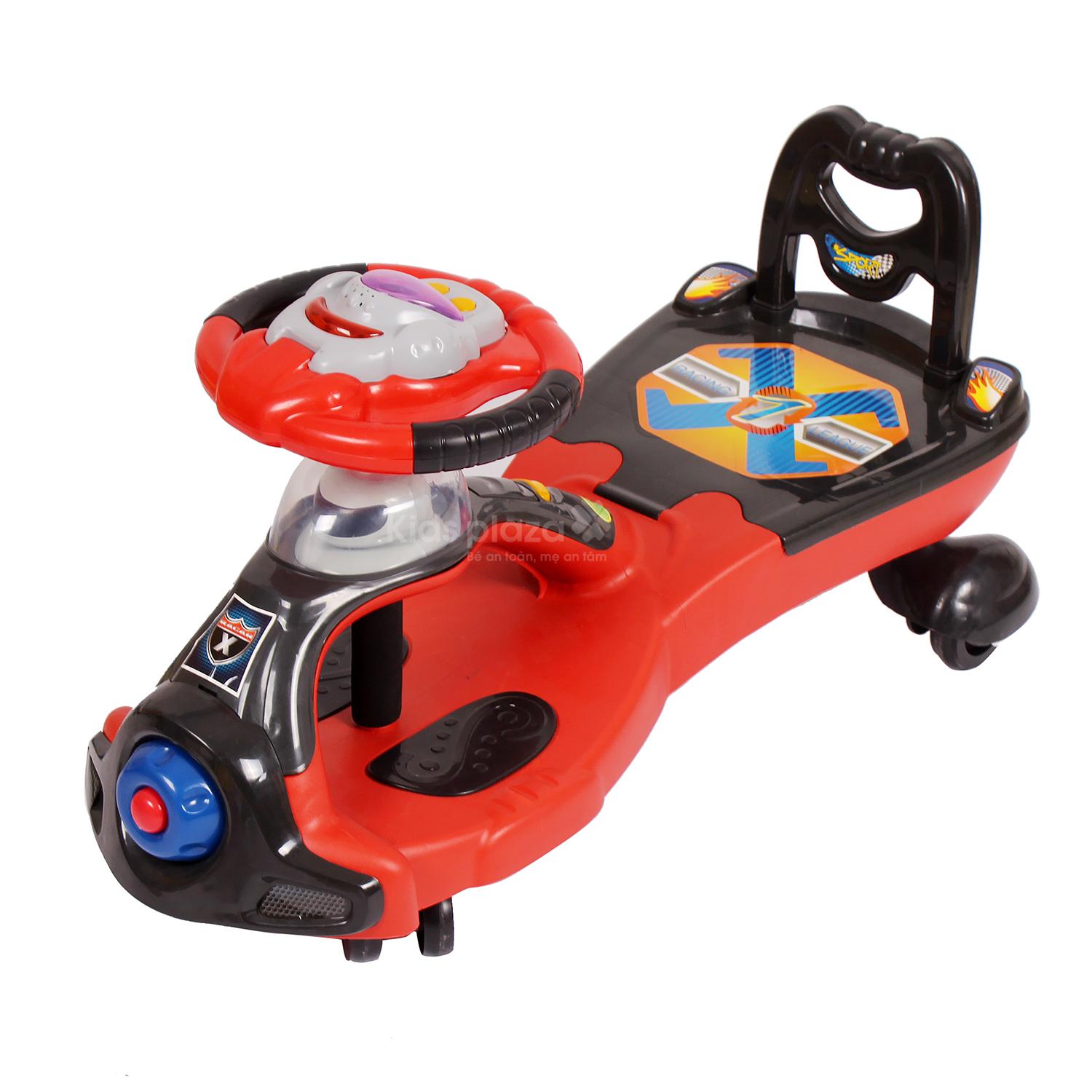 Xe lắc trẻ em Song Long 3388-1 (có đèn, nhạc và tựa lưng)