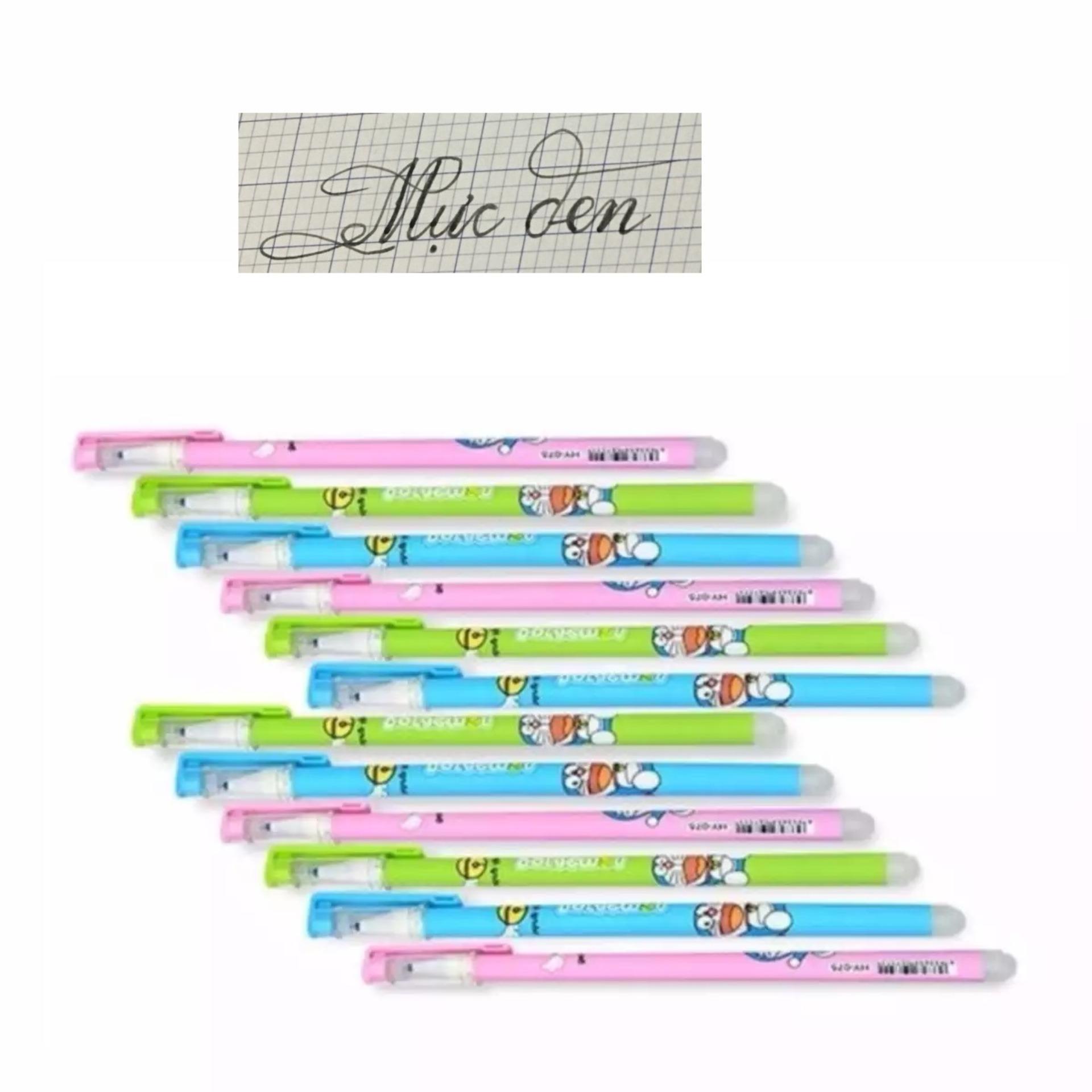 Bộ 12 cây bút bi xóa được thần kỳ Đô-rê-mon