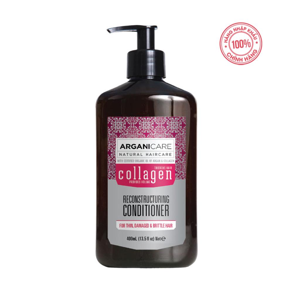 Dầu xả arganicare collagen conditioner 400ml israel
