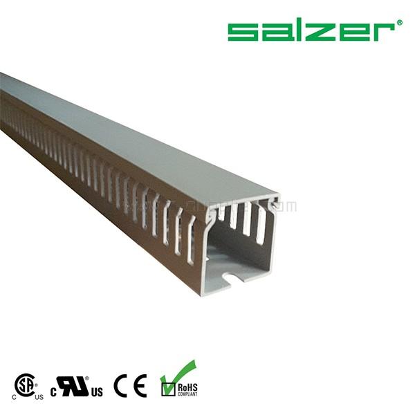 Máng nhựa đi dây 40x40x1700mm - Máng nhựa Salzer Ấn Độ - Máng đi cáp 40x40 - Ống nhựa răng lược đi dây điện 40x40mm