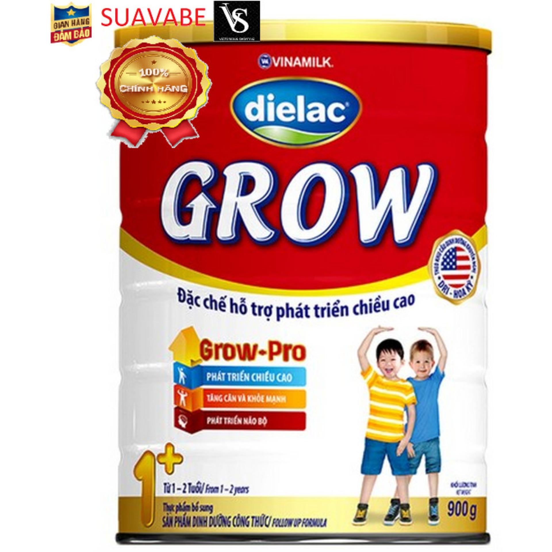 Sữa bột vinamilk dielac grow 1+ 900g