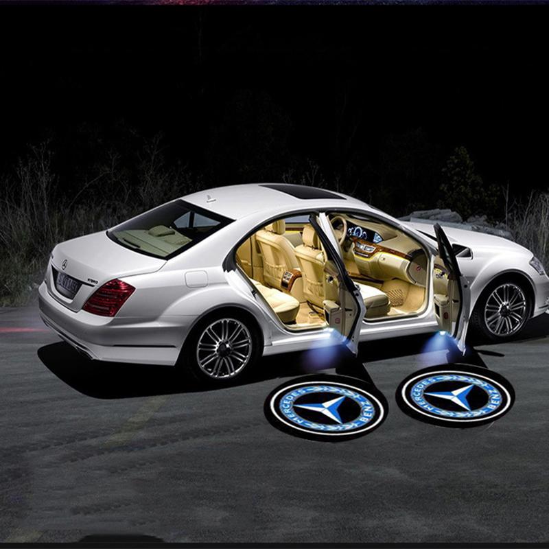 đèn chiếu lo go xe MERCEDES