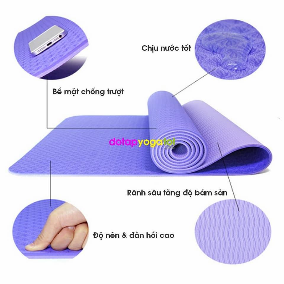 Thảm tập yoga 2 lớp, tham tap yoga 2 lop, thảm tập gym yoga 2 mặt cao cấp, tham tap yoga 2 mat cao cap, đồ tập yoga, do tap yoga