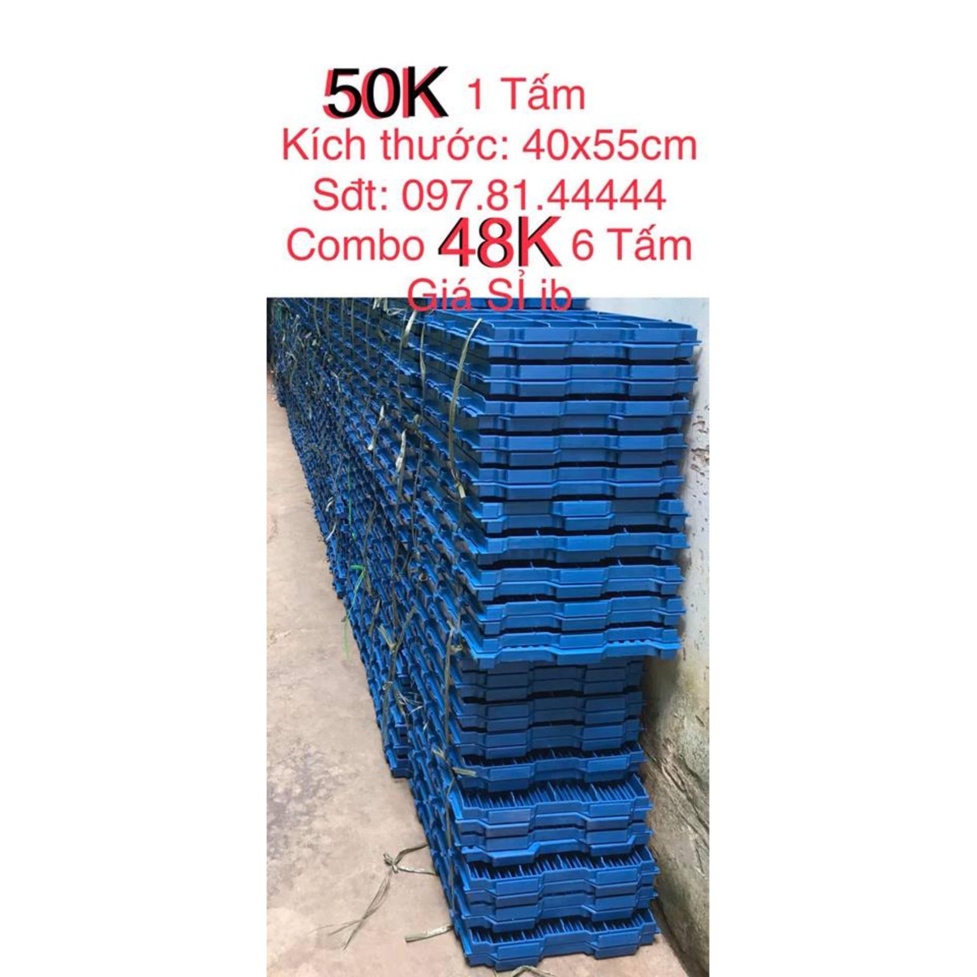Tấm miếng lót sàn nhựa vệ sinh cho chó mèo 40x55cm