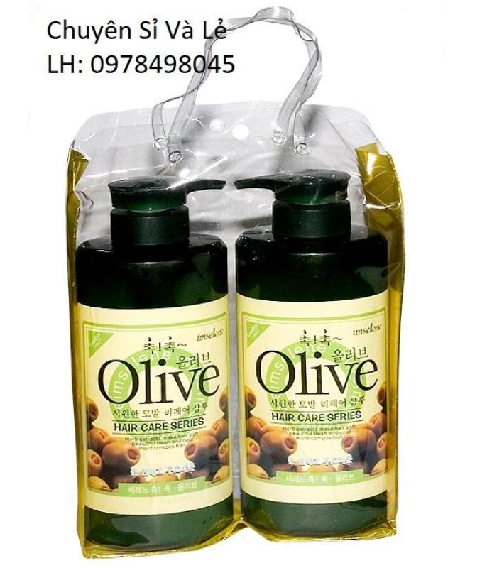DẦU GỘI CẶP OLIVE 800ML
