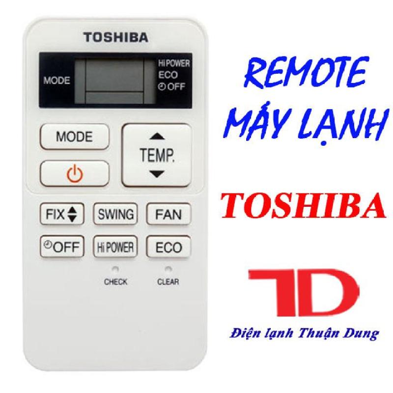Điều khiển máy lạnh Toshiba lùn