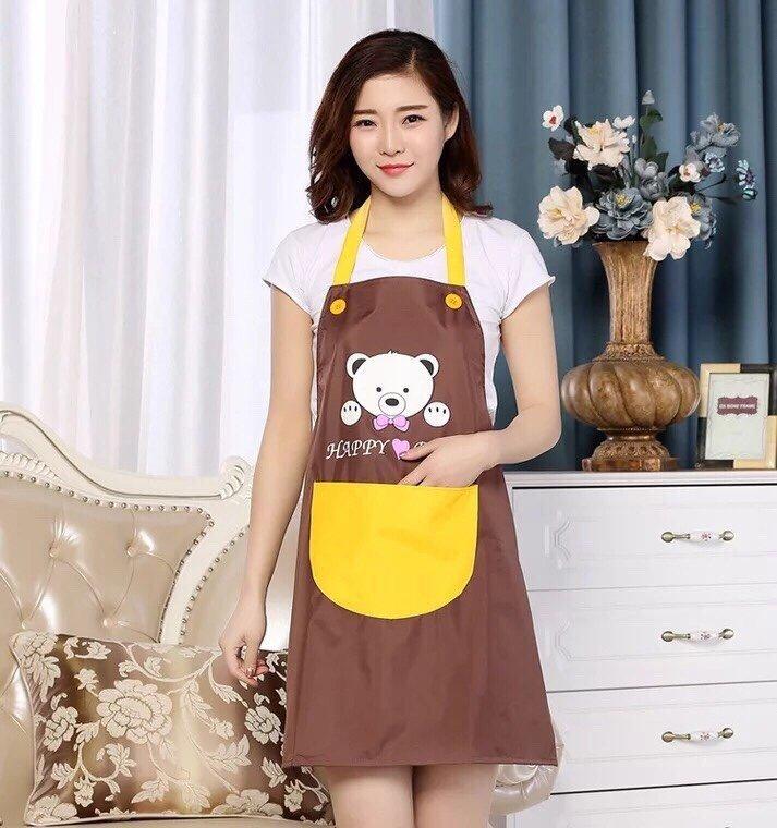 Tạp dề Happy Day Vải cao cấp Hàng đẹp