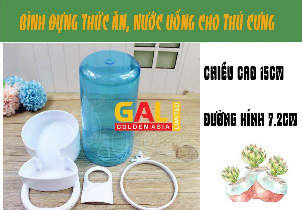 Bình đựng thức ăn, nước uống cho Hamster và thú nhỏ Galvietnam