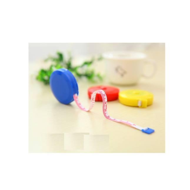 Thước dây tự cuộn tròn + cuộn chỉ