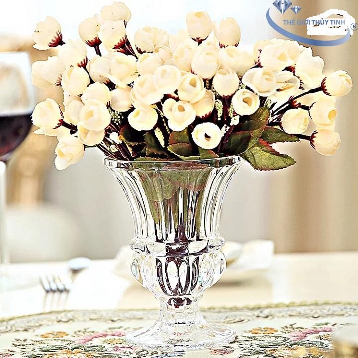 Bình Bông Lọa Hoa Ly Chân Size Nhỏ