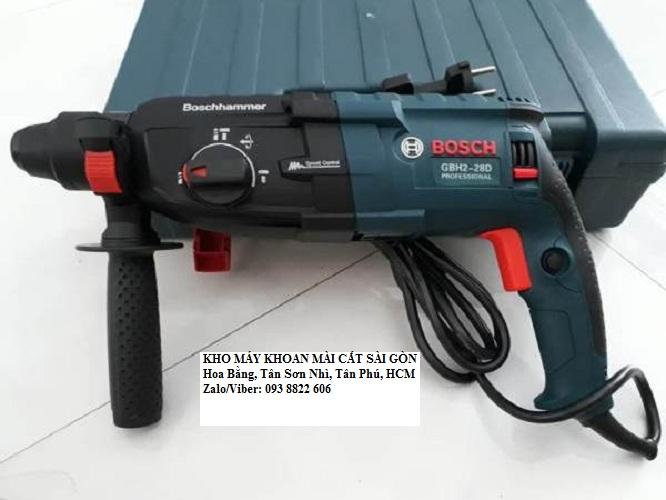 MÁY KHOAN ĐỤC BÊ TÔNG BOSS GBH 228D 850W - 3 CHỨC NĂNG-HÀNG CAO CẤP LOẠI 1- CÓ CHẾ ĐỘ BÚA