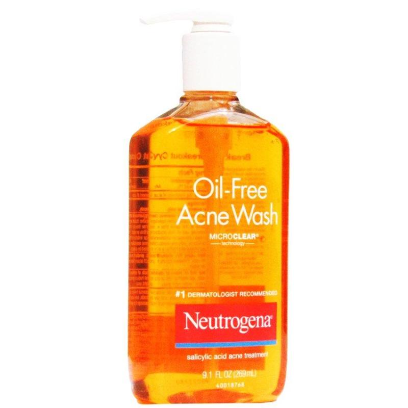 Sữa Rửa Mặt Trị Mụn Neutrogena Oil-Free Acne Wash Facial Cleanser 177mL cao cấp