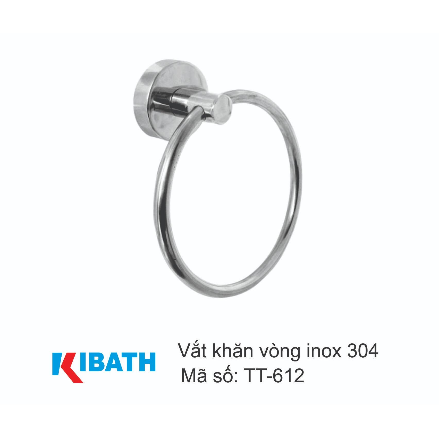 Vắt khăn vòng inox 304 kibath