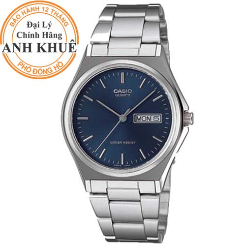 Đồng hồ nam dây kim loại casio anh khuê mtp-1240d-2adf
