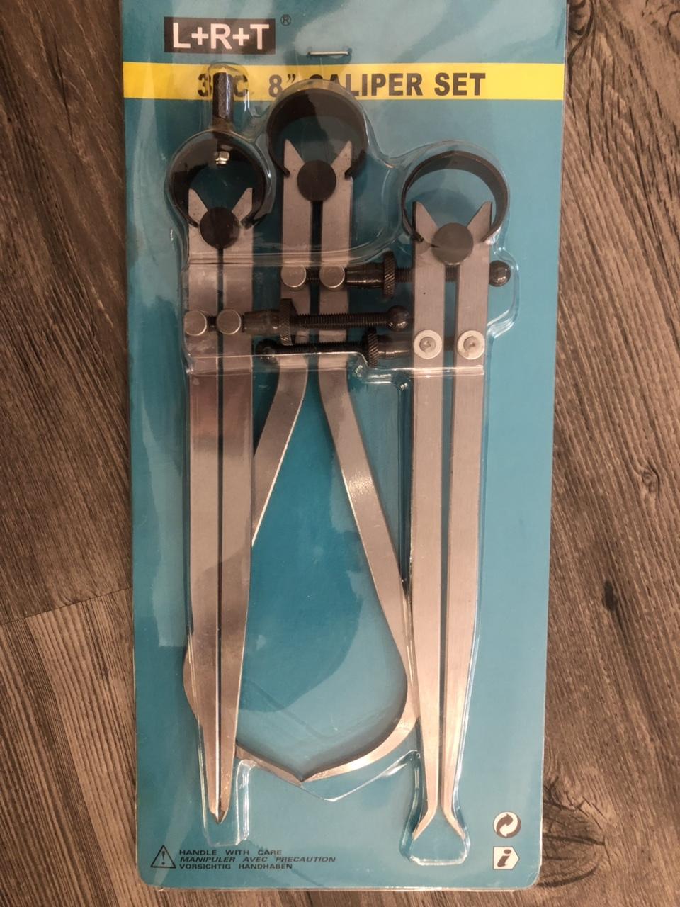 Bộ 3 thướt compa đo ngoài và trong cao cấp chính hãng L+R+T
