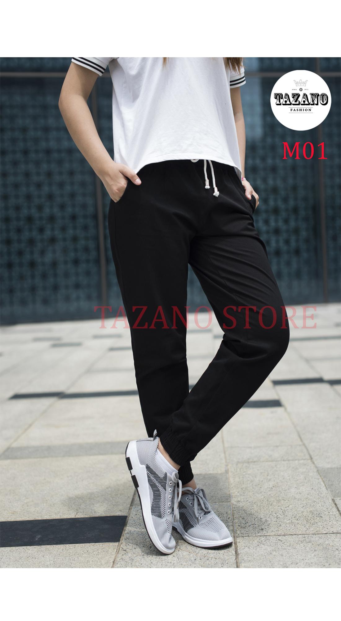 Quần Jogger Kaki Nữ Co Giãn 4 Chiều Hàng Xuất Khẩu Hàn Quốc - Sản Phẩm Hot Trend Thời Trang Nam 2019 ( Màu Đen )