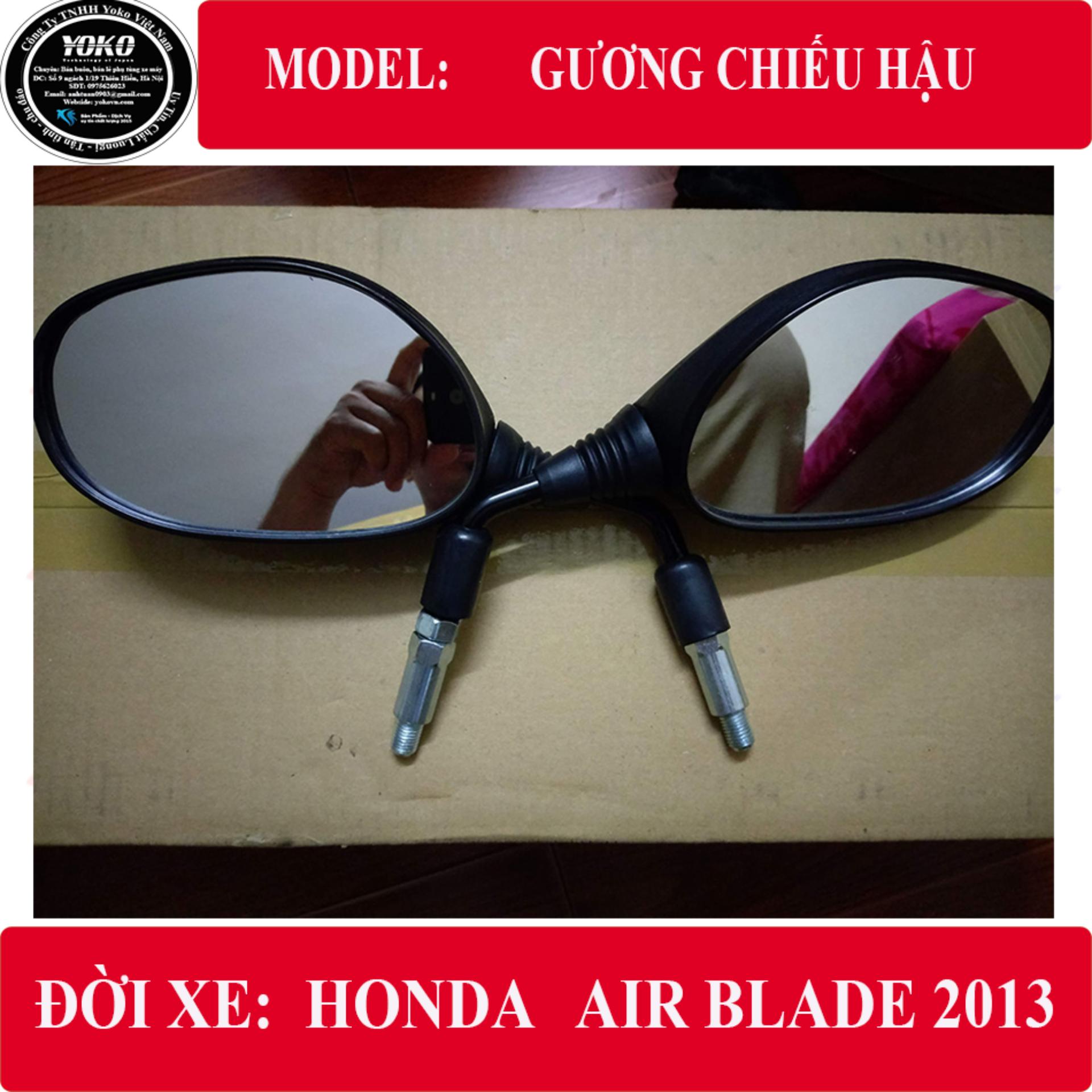 Gương chiếu hậu siêu bền Honda Air Blade 2012,2013 Yoko