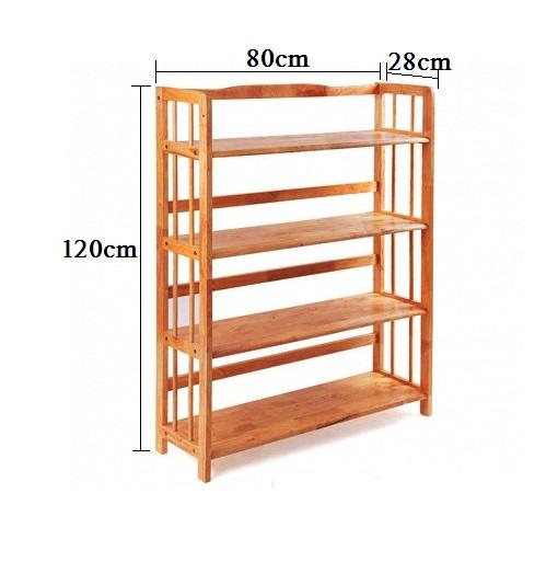 [HCM]Kệ sách 4 Tầng 80cm