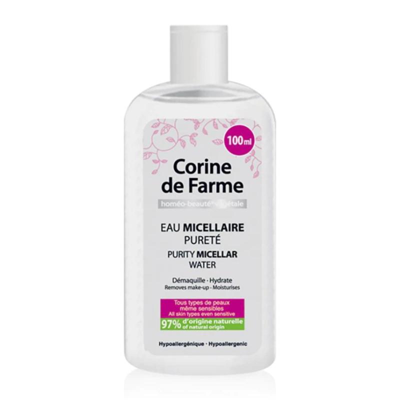 Nước tẩy trang dịu nhẹ - Purity Micellar Water 100ml - Corine de Farme