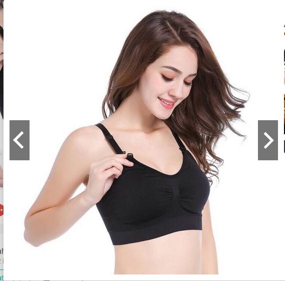 Áo lót bầu và cho con bú chống chảy xệ