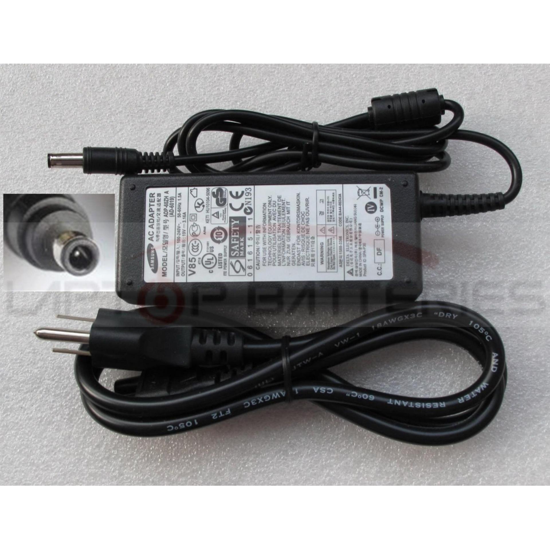 Sạc laptop samsung 19v - 3.16a