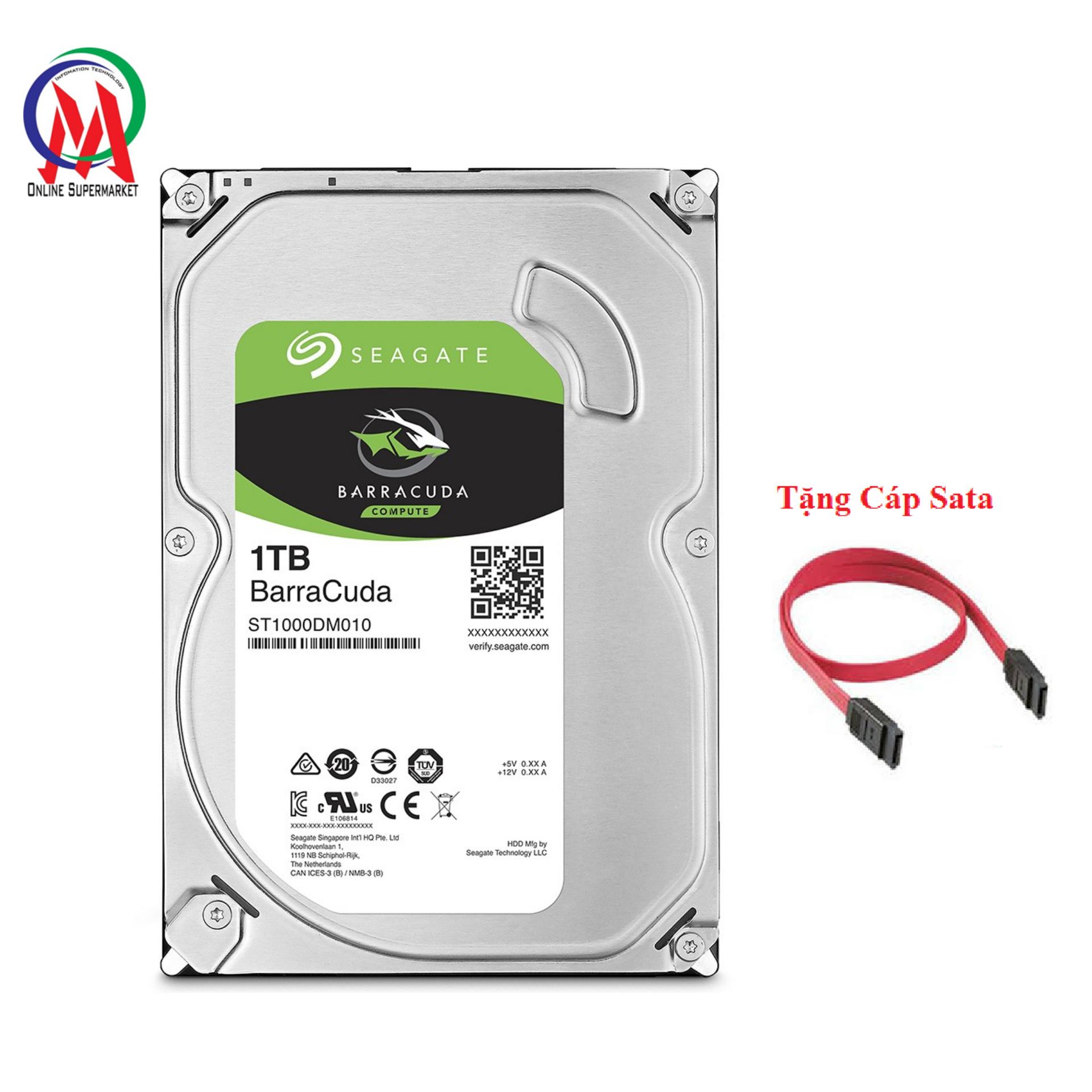 [HCM]ổ cứng HDD Seagate Barracuda 1TB Sata