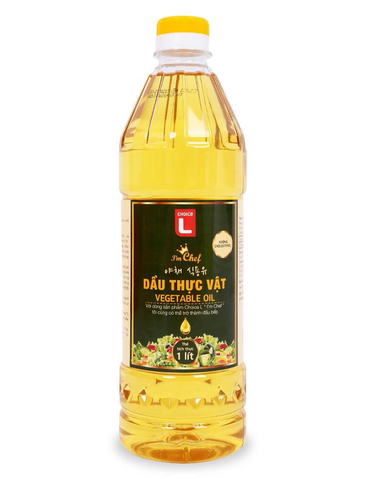 Dầu Thực Vật I'm Chef Choice L (CL) Chai 1L