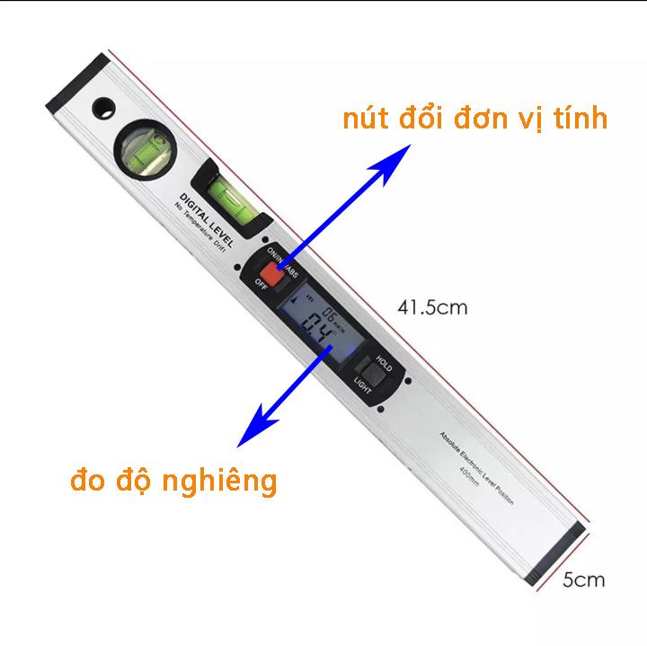 Thước ni vô điện tử - thước cân bằng thủy điện tử