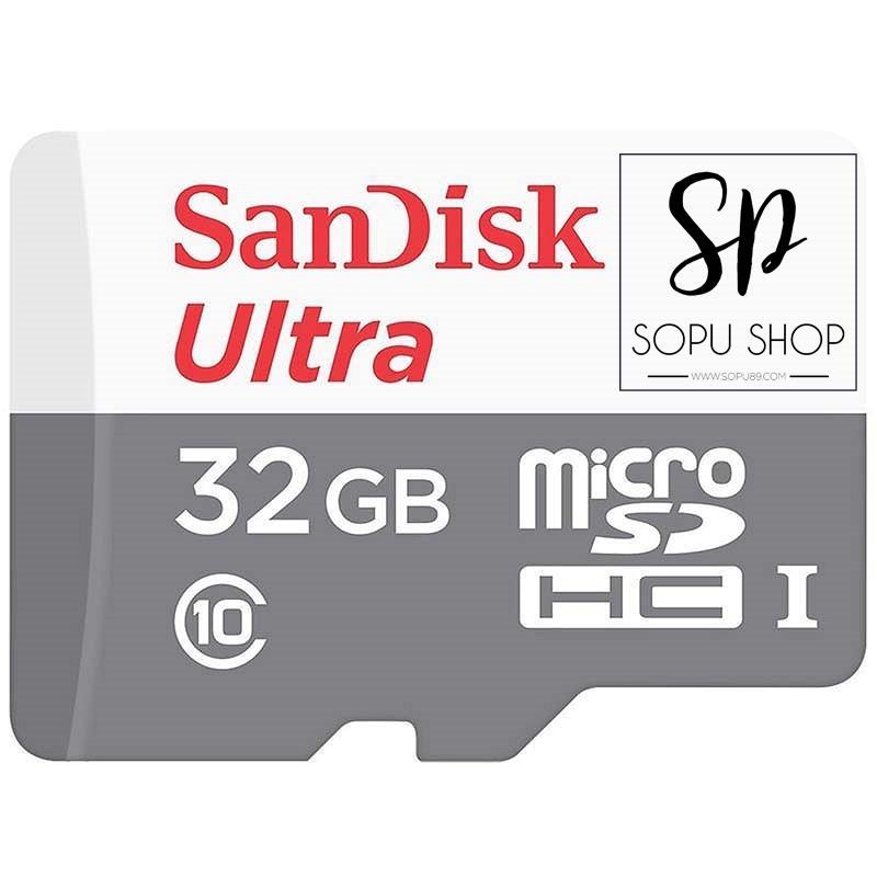 Thẻ nhớ Micro SD Sandisk 32GB Class 10 - Bảo hành 5 năm