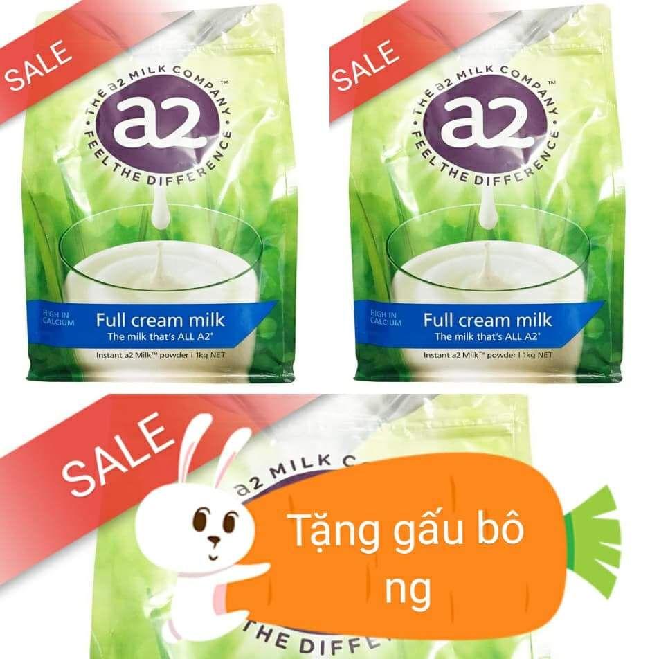 Combo 2 túi sữa tươi nguyên kem A2 úc gói 1kg