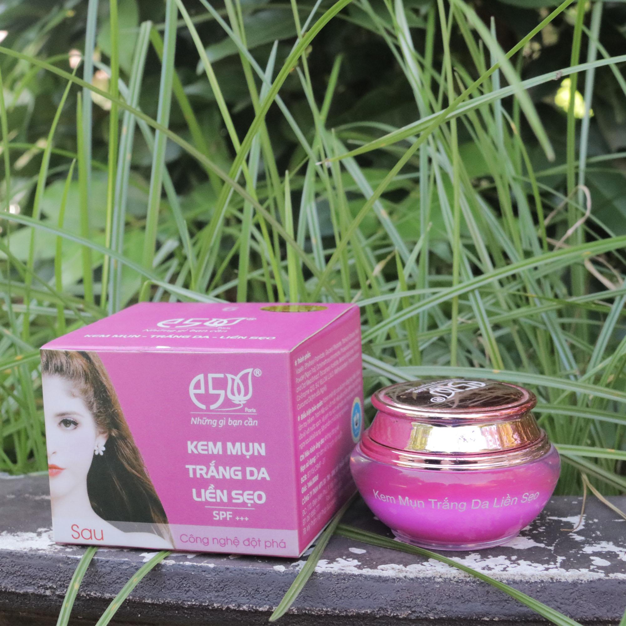 Kem Mụn Trắng Da Liền Sẹo E5 (12g, 18g)